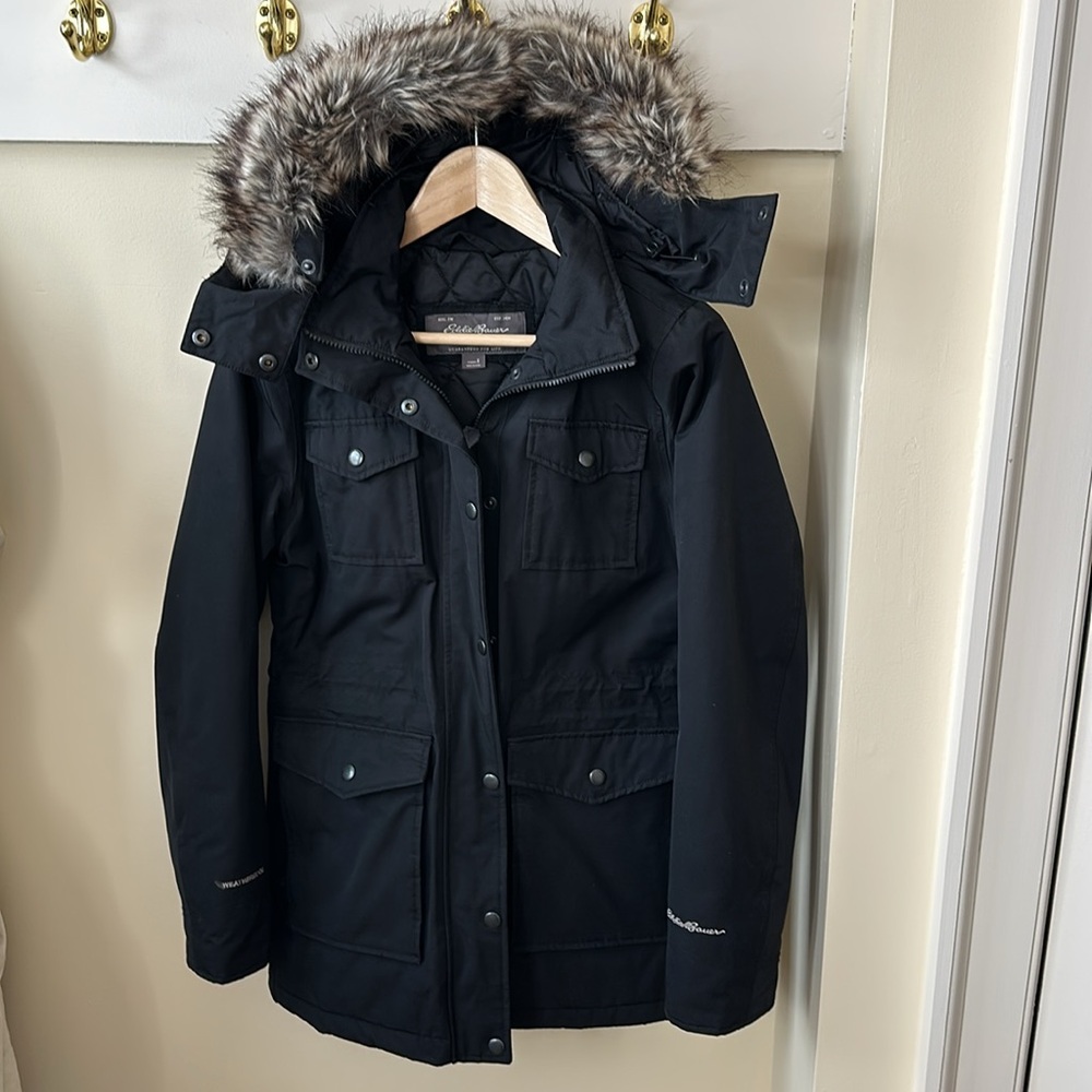 Eddie Bauer WeatherEdge Insulated Winter Parka sz S